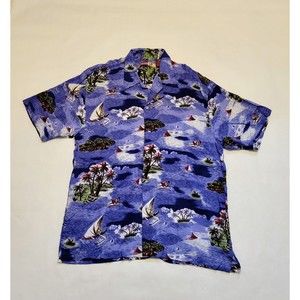 Vintage Thumbs Up Hawaiian Shirt. Preowned. Size XL.